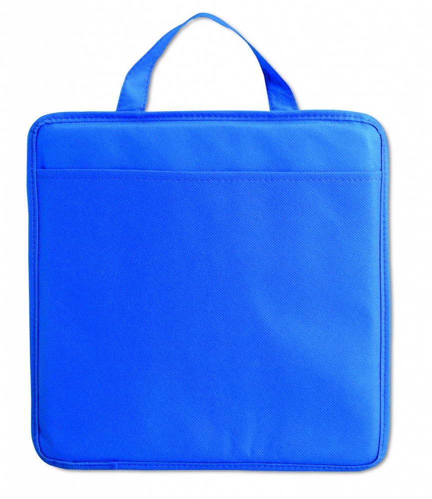 Logo trade promotional merchandise image of: Non woven stadium cushion
