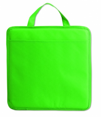 Logo trade corporate gift photo of: Non woven stadium cushion