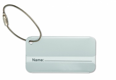 Logotrade business gifts photo of: Aluminium luggage tag