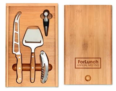 Logotrade business gift image of: Cheese and wine set