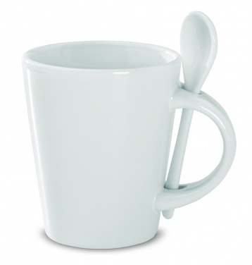 Logotrade promotional giveaway picture of: Sublimation mug with spoon
