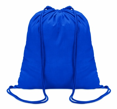 Logo trade promotional giveaways image of: 100gr/m² cotton drawstring bag