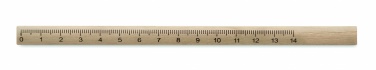 Logo trade promotional gifts picture of: Carpenters pencil with ruler