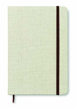 Logo trade promotional gifts picture of: A5 canvas notebook