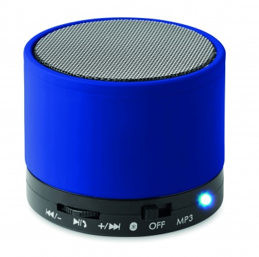 Logo trade business gift photo of: Round wireless speaker