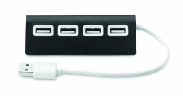 Logo trade promotional items image of: 4 port USB hub