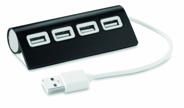 Logo trade promotional products picture of: 4 port USB hub