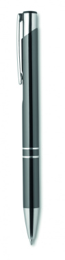 Logotrade promotional merchandise image of: Push button aluminium pen BERN