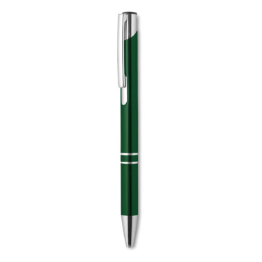 Logotrade promotional items photo of: Push button aluminium pen BERN