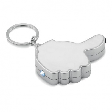 Logotrade corporate gifts photo of: Thumbs up led light w/key ring Valmiera