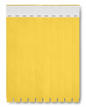 Logotrade advertising product image of: One sheet of 10 wristbands