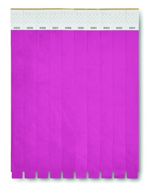 Logotrade promotional giveaways photo of: One sheet of 10 wristbands