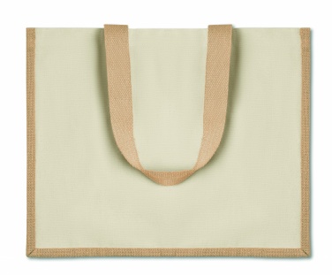 Logotrade promotional giveaway picture of: Jute and canvas shopping bag