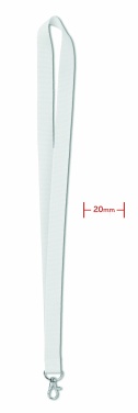 Logo trade promotional gifts image of: Lanyard 20 mm