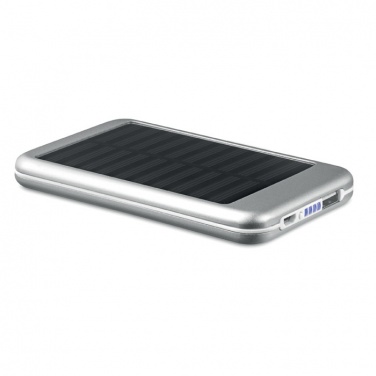 Logo trade corporate gifts image of: 4000 mAH solar powerbank