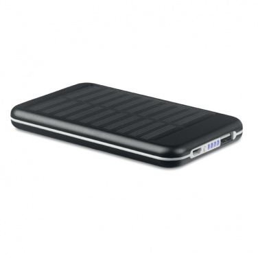 Logo trade promotional gifts picture of: 4000 mAH solar powerbank