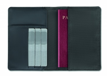 Logo trade promotional gifts picture of: 2 Tone passport holder
