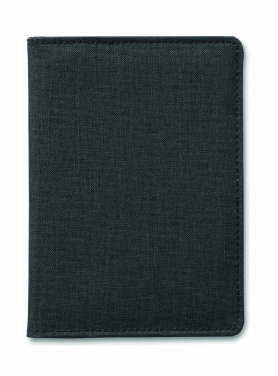 Logo trade business gift photo of: 2 Tone passport holder