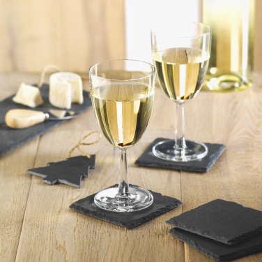 Logotrade promotional giveaway picture of: Slate coasters with EVA bottom