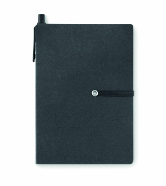 Logo trade promotional gifts picture of: Notebook w/pen & memo pad