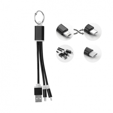 Logotrade advertising product picture of: key ring with USB type C cable Salaspils