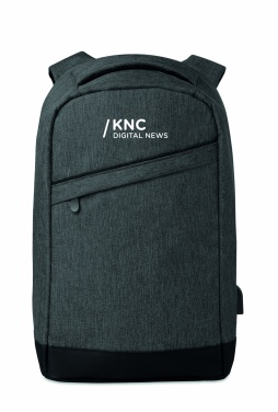 Logotrade promotional merchandise image of: 2 tone backpack incl USB plug