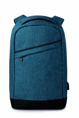 Logotrade promotional products photo of: 2 tone backpack incl USB plug
