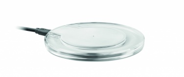 Logotrade promotional giveaway image of: Round wireless charging pad 5W