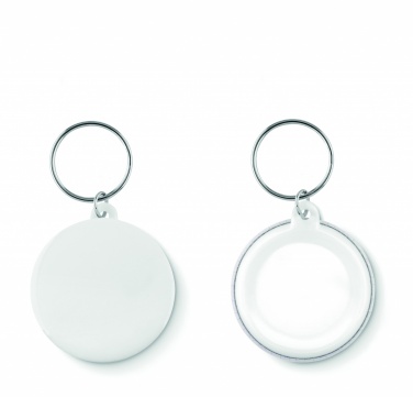 Logotrade promotional item image of: Small pin button key ring Tukums