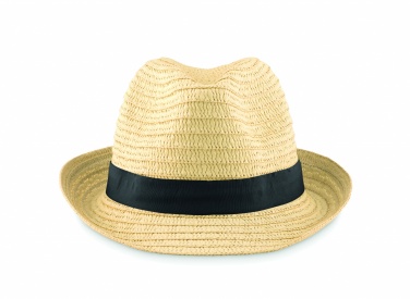 Logo trade promotional giveaways image of: Paper straw hat