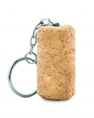 Logotrade promotional merchandise picture of: Wine cork key ring Sigulda