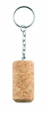 Logo trade promotional item photo of: Wine cork key ring Sigulda