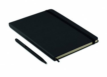 Logo trade advertising products image of: A5 notebook w/stylus 72 lined