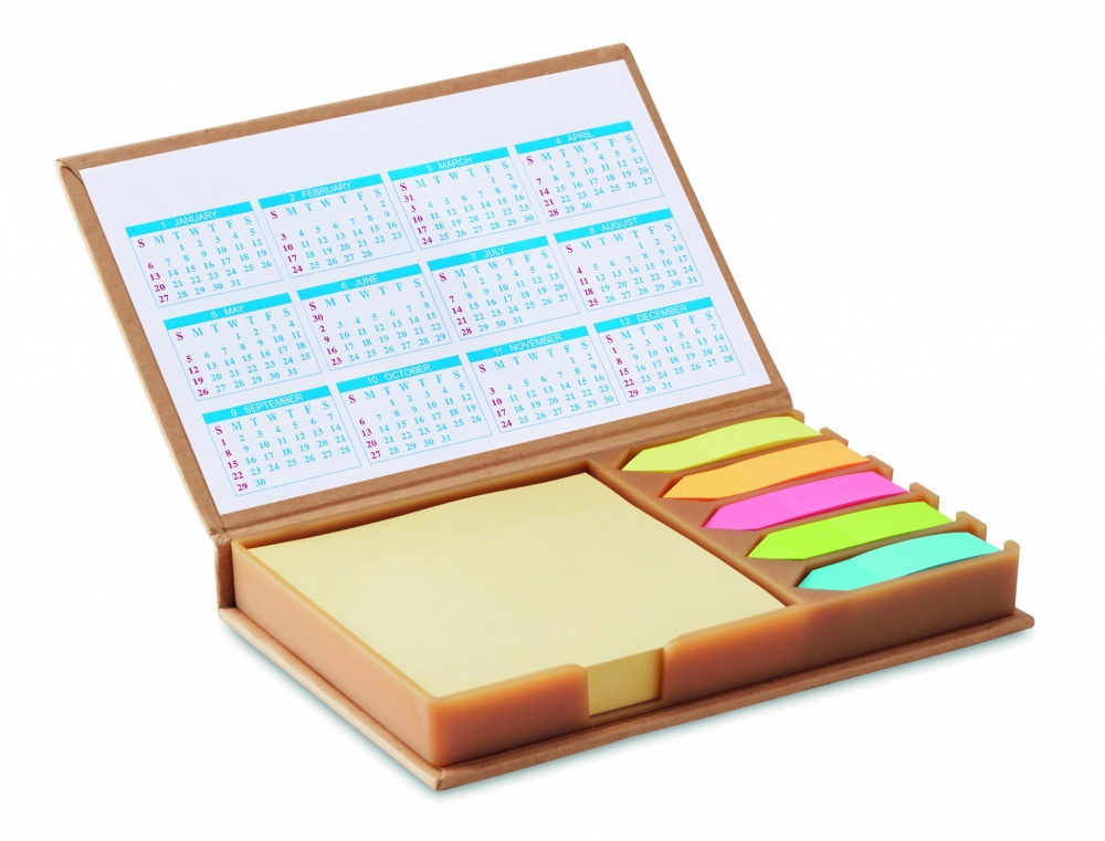 Logotrade corporate gift image of: Desk memo set with calendar