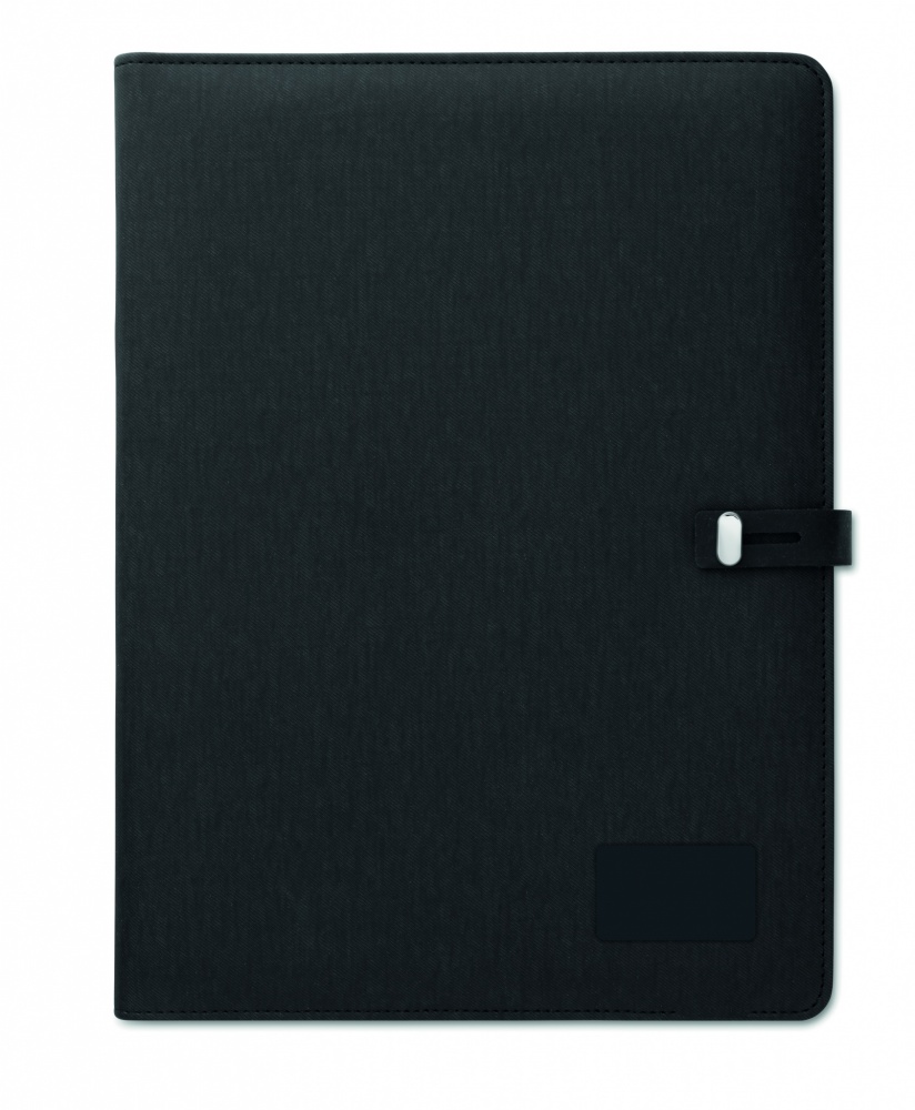 Logotrade promotional merchandise photo of: A4 folder w/wireless charger5W