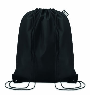Logotrade business gifts photo of: 190T RPET drawstring bag