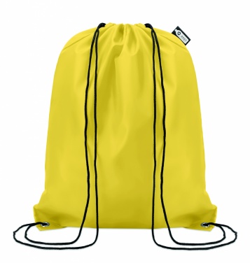 Logotrade business gift image of: 190T RPET drawstring bag