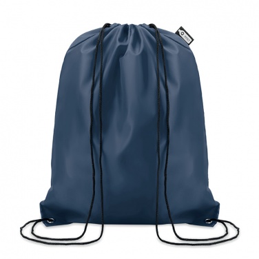 Logo trade promotional merchandise image of: 190T RPET drawstring bag