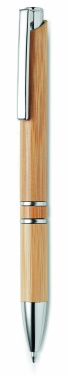Logo trade corporate gifts picture of: Bamboo automatic ball pen