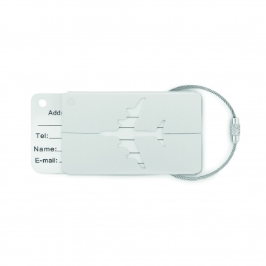 Logotrade promotional merchandise photo of: Aluminium luggage tag