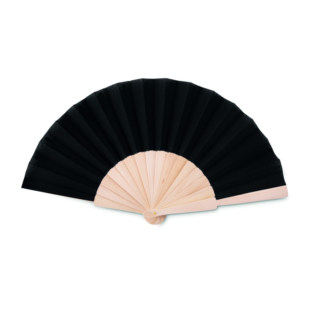 Logotrade advertising product picture of: Manual hand fan wood