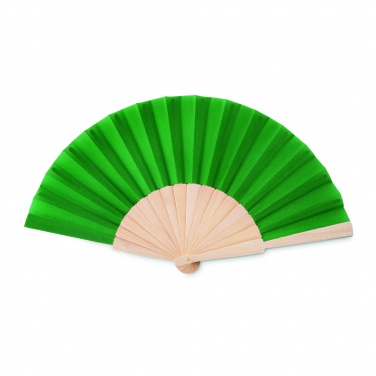 Logotrade business gift image of: Manual hand fan wood