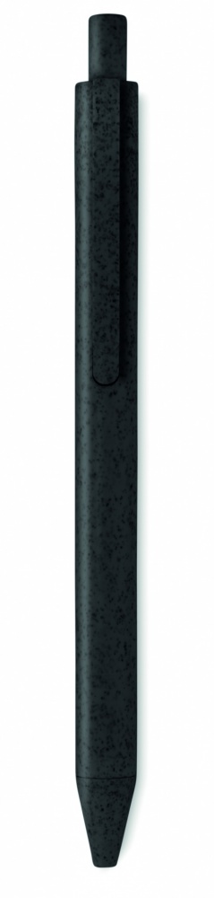 Logotrade promotional merchandise picture of: Wheat Straw/ABS push type pen
