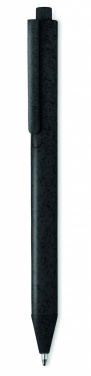 Logotrade promotional giveaway picture of: Wheat Straw/ABS push type pen