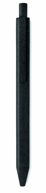 Logo trade promotional products picture of: Wheat Straw/ABS push type pen