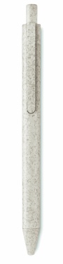 Logotrade promotional products photo of: Wheat Straw/ABS push type pen
