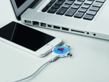 Logo trade promotional item photo of: 3 in 1 cable adapter