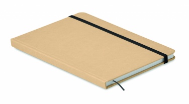 Logo trade advertising product photo of: A5 recycled notebook 80 lined