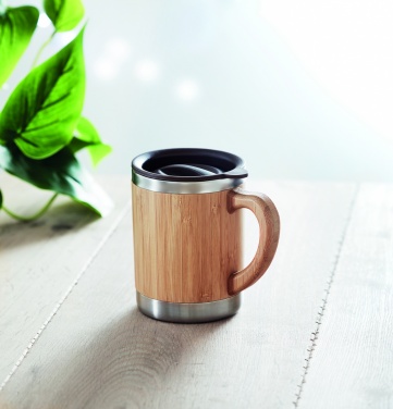 Logo trade promotional merchandise picture of: Double wall mug 300ml