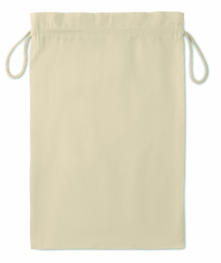 Logotrade promotional gifts photo of: Large Cotton draw cord bag 30 x 47 cm